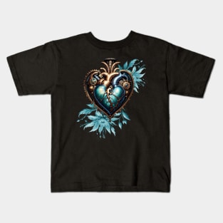 Wonderful elegant steampunk heart. Kids T-Shirt